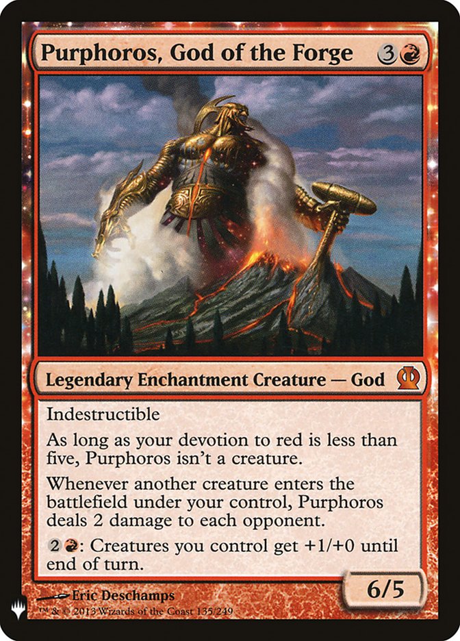 Purphoros, God of the Forge [Mystery Booster] | Galactic Gamez