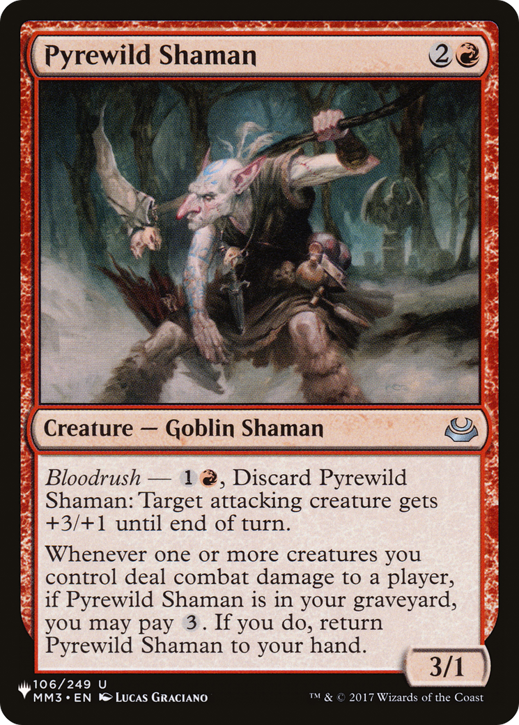 Pyrewild Shaman [The List Reprints] | Galactic Gamez