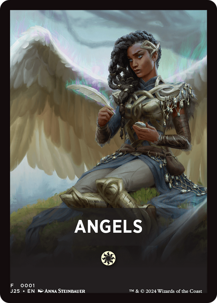 Angels Theme Card [Foundations Jumpstart Front Cards] | Galactic Gamez