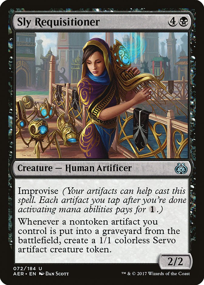 Sly Requisitioner [Aether Revolt] | Galactic Gamez