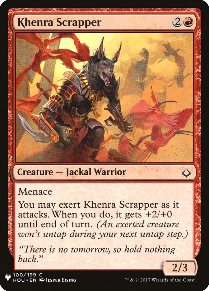 Khenra Scrapper [Mystery Booster] | Galactic Gamez