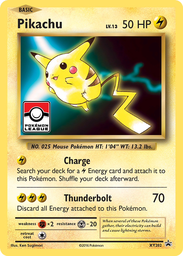 Pikachu (XY202) [XY: Black Star Promos] | Galactic Gamez