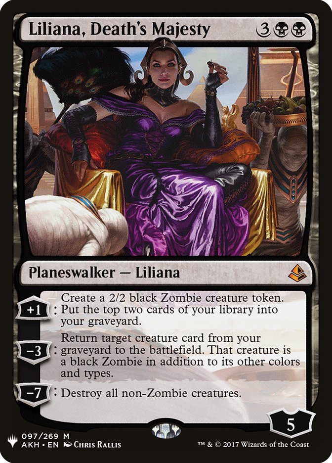 Liliana, Death's Majesty [The List] | Galactic Gamez