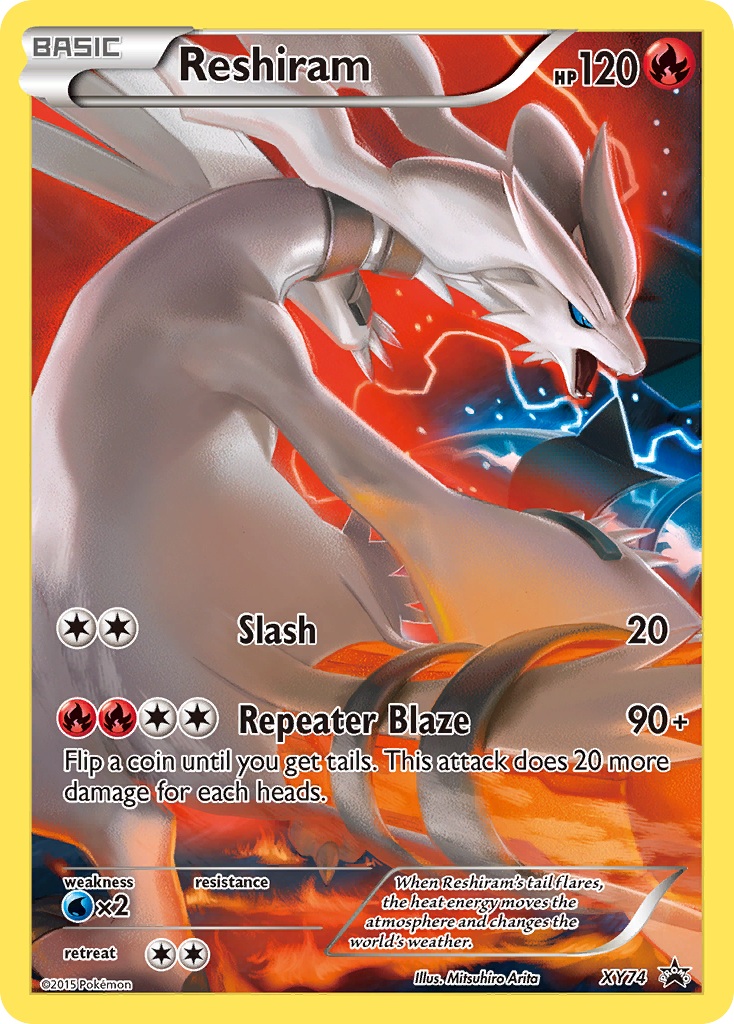 Reshiram (XY74) [XY: Black Star Promos] | Galactic Gamez