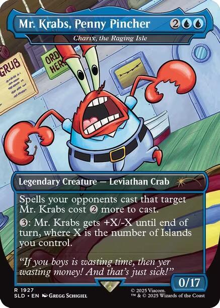 Mr. Krabs, Penny Pincher - Charix, the Raging Isle [Secret Lair Drop Series] | Galactic Gamez