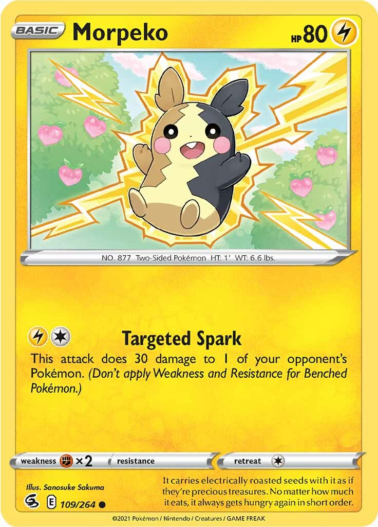 Morpeko (109/264) [Sword & Shield: Fusion Strike] | Galactic Gamez