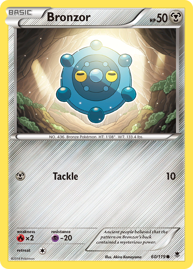 Bronzor (60/119) [XY: Phantom Forces] | Galactic Gamez
