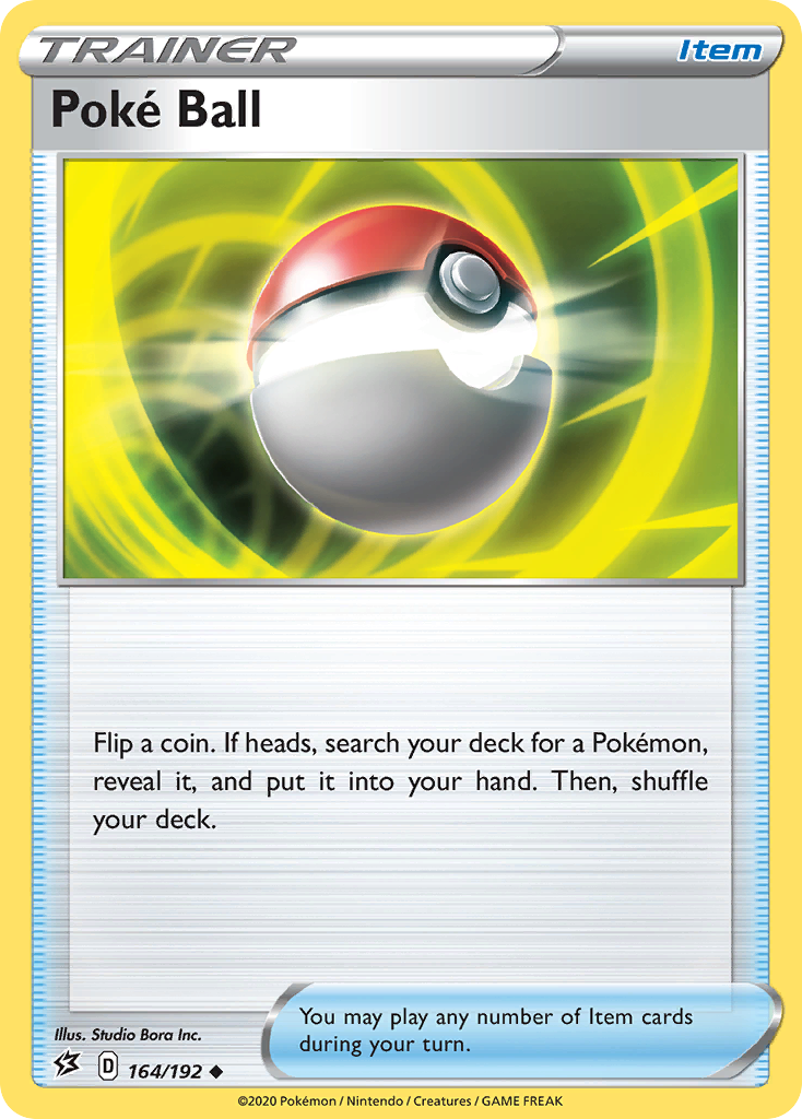 Poke Ball (164/192) [Sword & Shield: Rebel Clash] | Galactic Gamez