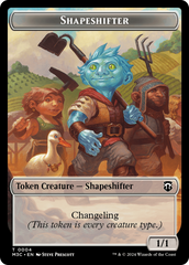 Shapeshifter (0004) // Copy Double-Sided Token [Modern Horizons 3 Commander Tokens] | Galactic Gamez