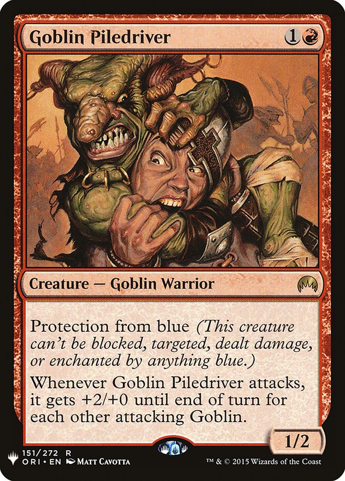 Goblin Piledriver [Mystery Booster] | Galactic Gamez