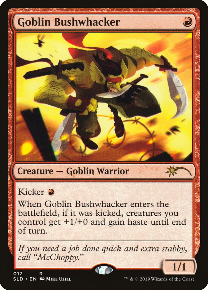Goblin Bushwhacker [Secret Lair Drop Series] | Galactic Gamez
