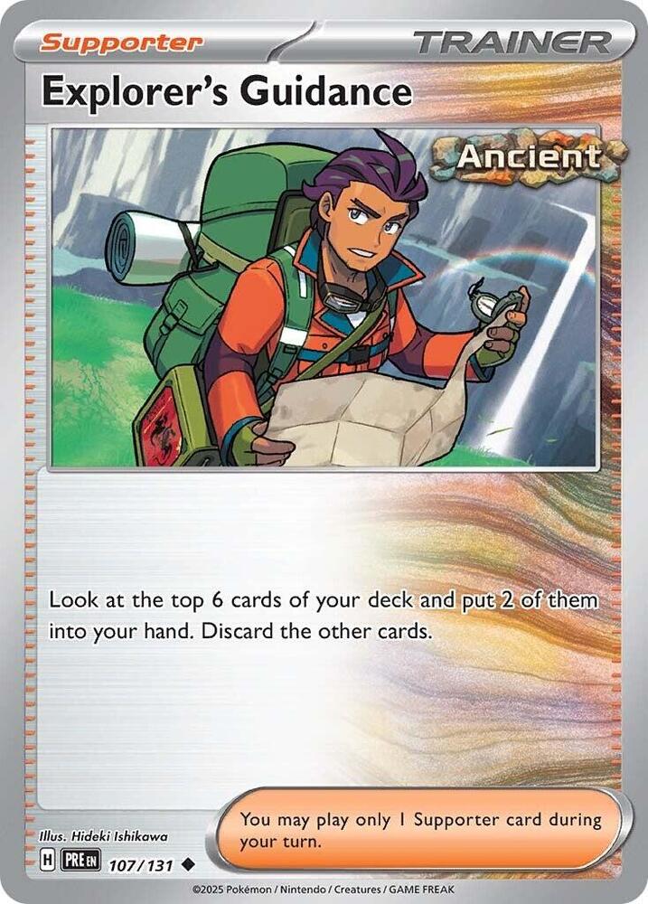 Explorer's Guidance (107/131) [Scarlet & Violet: Prismatic Evolutions] | Galactic Gamez