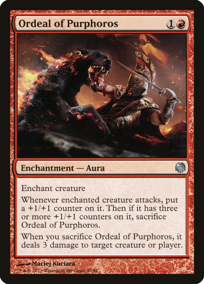 Ordeal of Purphoros [Duel Decks: Heroes vs. Monsters] | Galactic Gamez