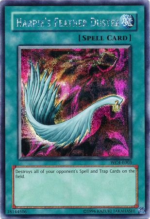 Harpie's Feather Duster [WC4-E003] Prismatic Secret Rare | Galactic Gamez