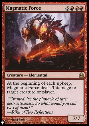 Magmatic Force [The List] | Galactic Gamez