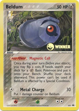 Beldum (022) (Winner Promo) [League & Championship Cards] | Galactic Gamez