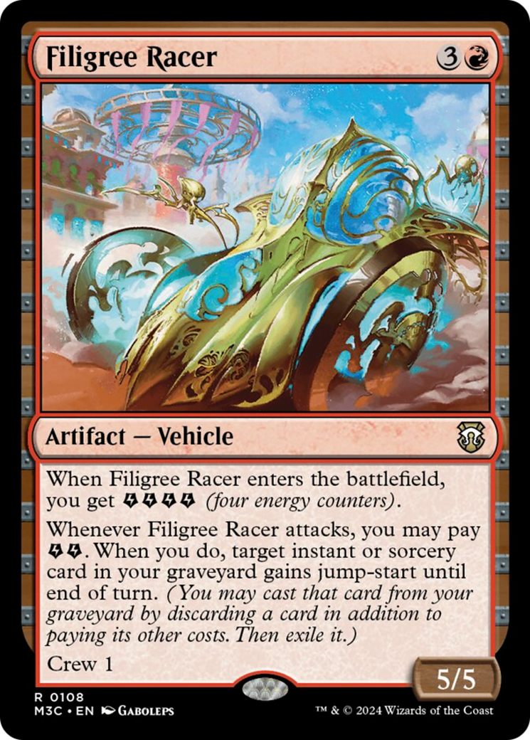 Filigree Racer [Modern Horizons 3 Commander] | Galactic Gamez