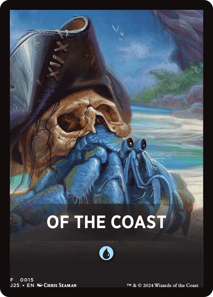 Of The Coast Theme Card [Foundations Jumpstart Front Cards] | Galactic Gamez