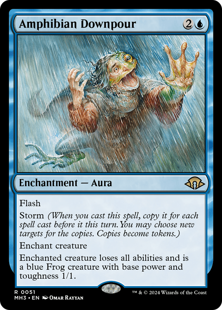 Amphibian Downpour [Modern Horizons 3] | Galactic Gamez