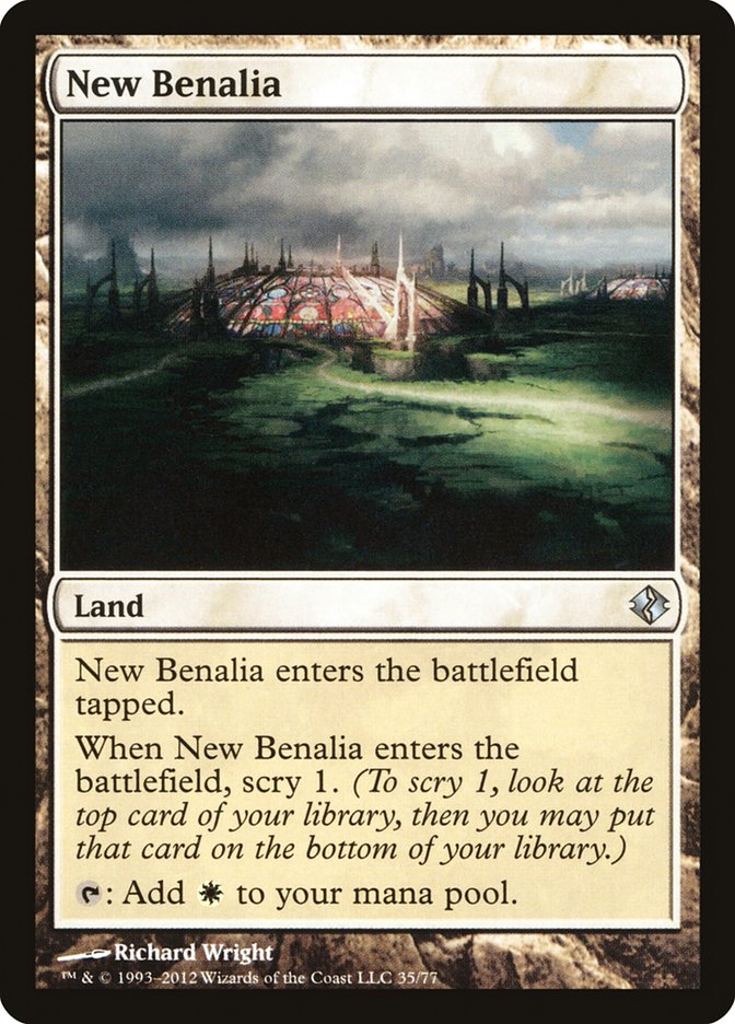 New Benalia [Duel Decks: Venser vs. Koth] | Galactic Gamez