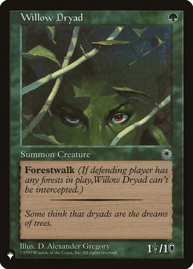 Willow Dryad [The List] | Galactic Gamez