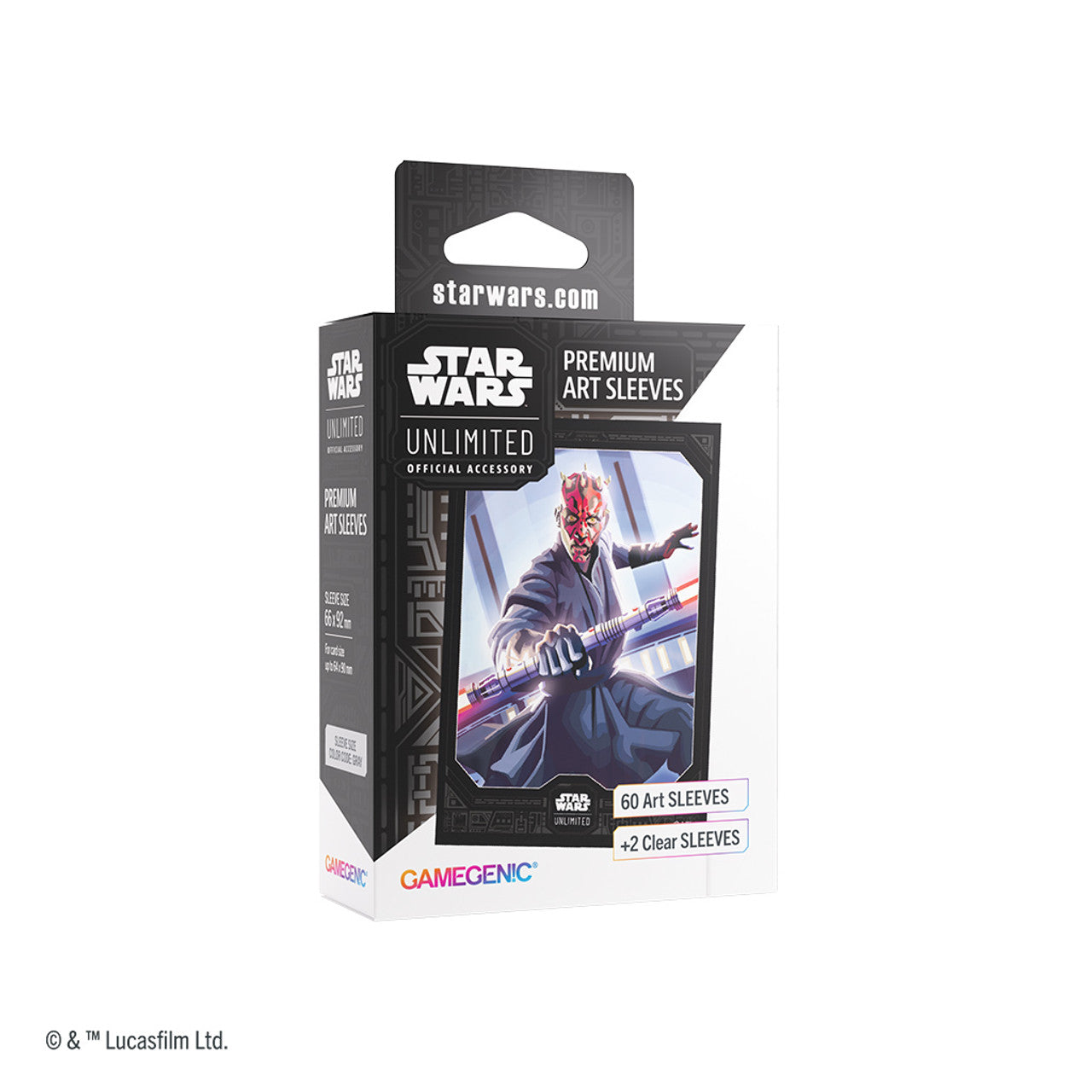 Star Wars: Unlimited Premium Art Sleeve - Darth Maul | Galactic Gamez