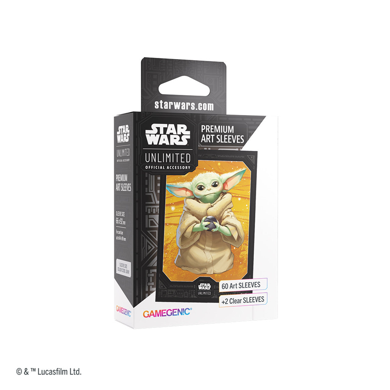 Star Wars: Unlimited Premium Art Sleeve - Grogu | Galactic Gamez