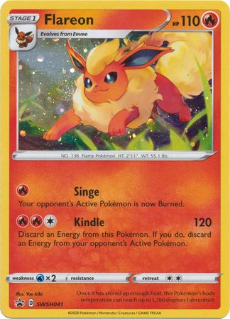 Flareon (SWSH041) [Sword & Shield: Black Star Promos] | Galactic Gamez