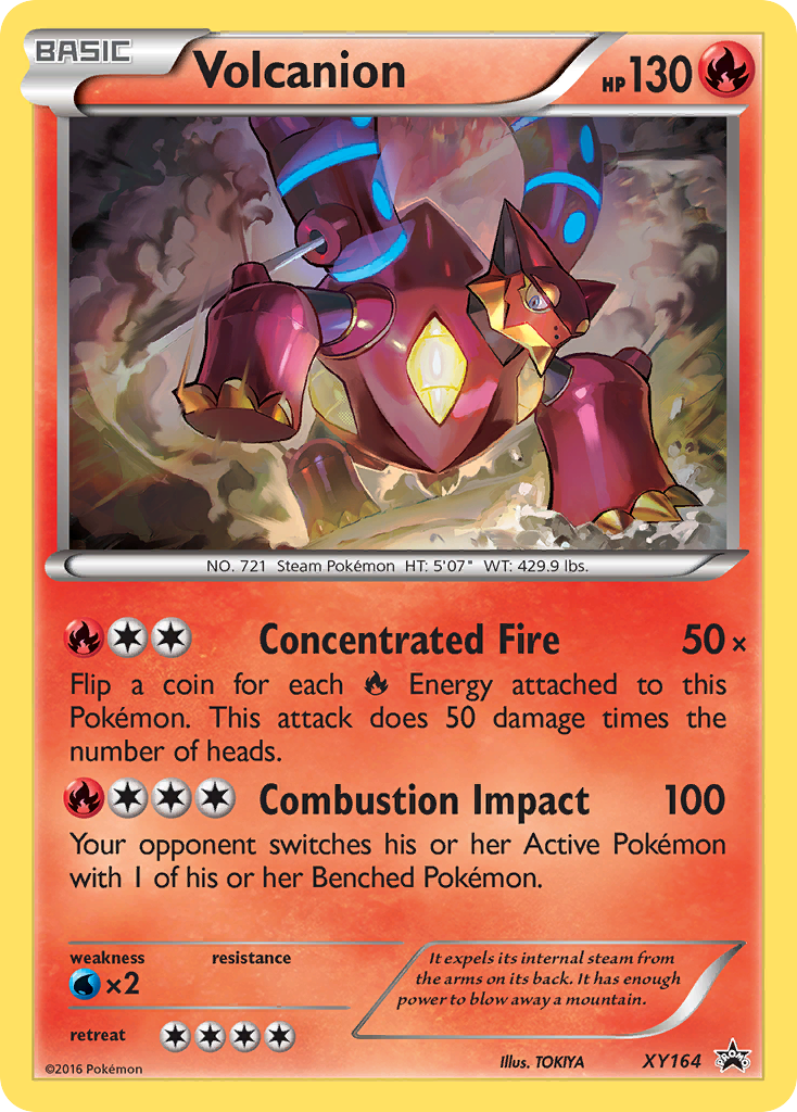 Volcanion (XY164) [XY: Black Star Promos] | Galactic Gamez