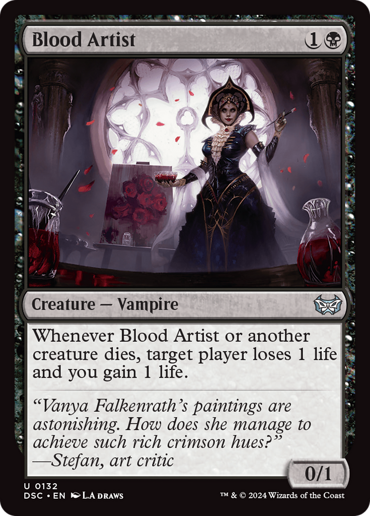 Blood Artist [Duskmourn: House of Horror Commander] | Galactic Gamez