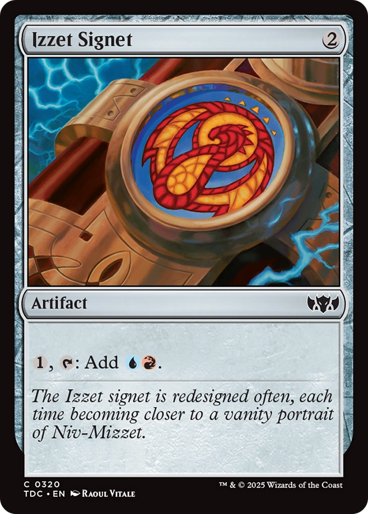 Izzet Signet [Tarkir: Dragonstorm Commander] | Galactic Gamez