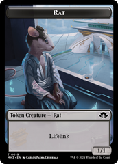 Eldrazi Spawn // Rat Double-Sided Token [Modern Horizons 3 Tokens] | Galactic Gamez