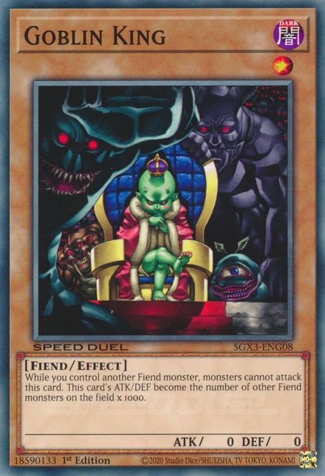 Goblin King [SGX3-ENG08] Common | Galactic Gamez