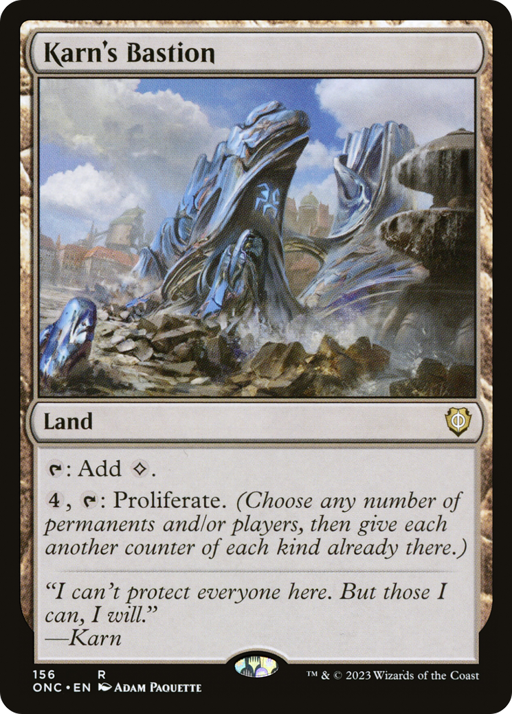 Karn's Bastion [Phyrexia: All Will Be One Commander] | Galactic Gamez