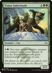 Temur Sabertooth [The List] | Galactic Gamez