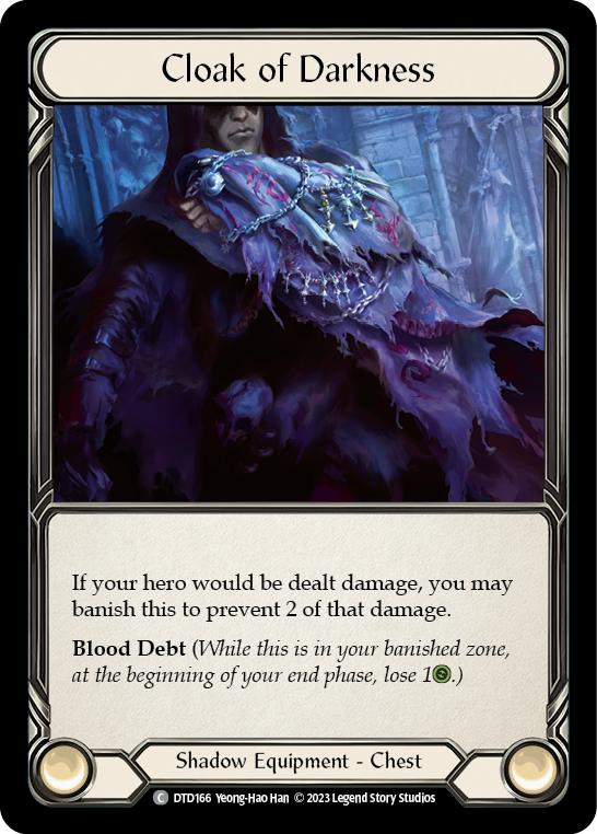 Cloak of Darkness [DTD166] (Dusk Till Dawn)  Cold Foil | Galactic Gamez