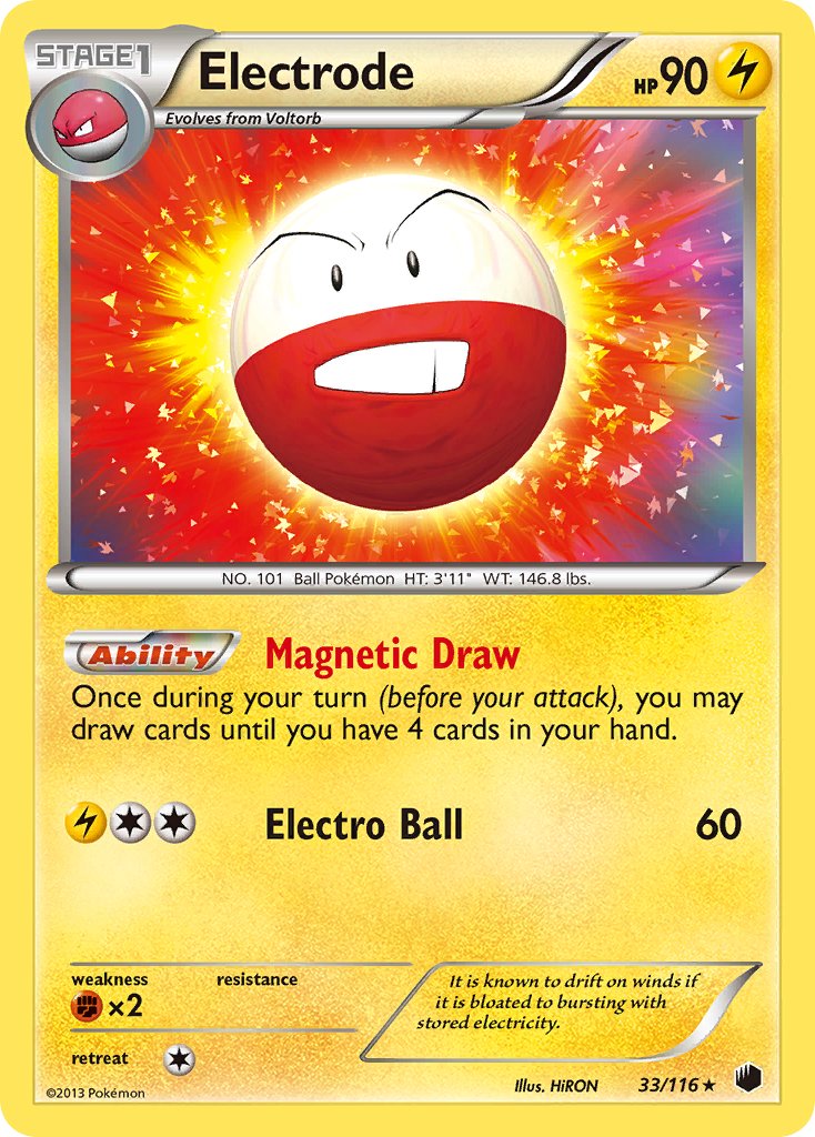 Electrode (33/116) (Theme Deck Exclusive) [Black & White: Plasma Freeze] | Galactic Gamez