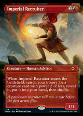 Imperial Recruiter (Borderless Alternate Art) [Modern Horizons 2] | Galactic Gamez