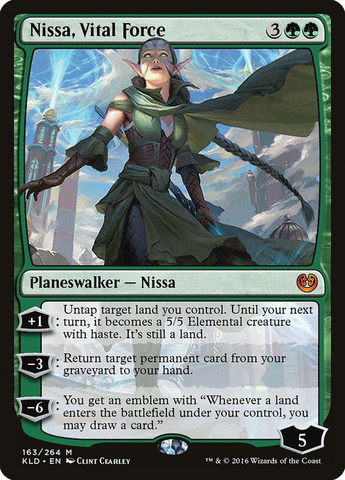 Nissa, Vital Force [Kaladesh] | Galactic Gamez