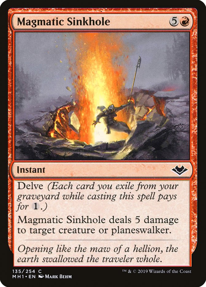 Magmatic Sinkhole [Modern Horizons] | Galactic Gamez