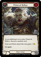 Primeval Bellow (Red) [U-WTR035] (Welcome to Rathe Unlimited)  Unlimited Normal | Galactic Gamez