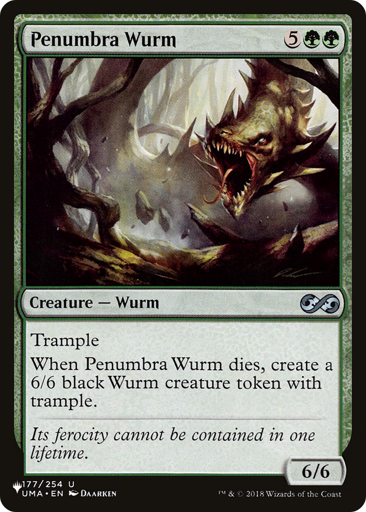 Penumbra Wurm [The List] | Galactic Gamez