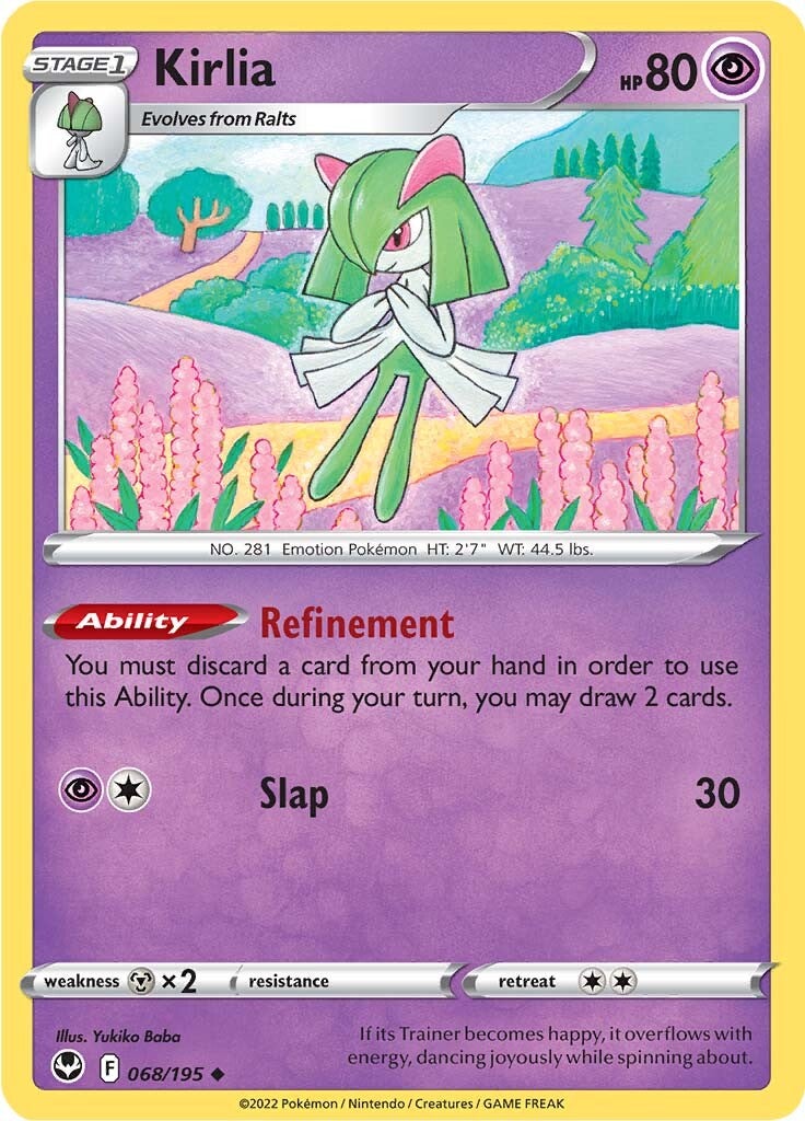 Kirlia (068/195) [Sword & Shield: Silver Tempest] | Galactic Gamez