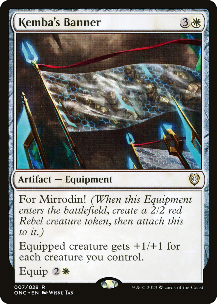 Kemba's Banner [Phyrexia: All Will Be One Commander] | Galactic Gamez