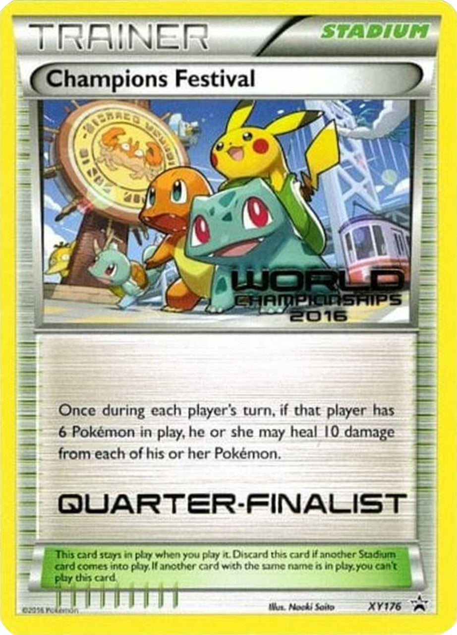 Champions Festival (XY176) (2016 Quarter Finalist) [XY: Black Star Promos] | Galactic Gamez