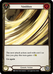 Nimblism (Red) [U-WTR218] (Welcome to Rathe Unlimited)  Unlimited Rainbow Foil | Galactic Gamez