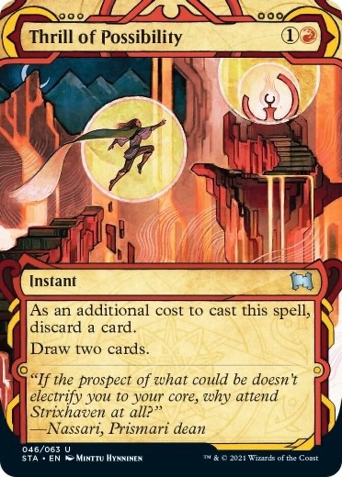 Thrill of Possibility [Strixhaven: Mystical Archive] | Galactic Gamez