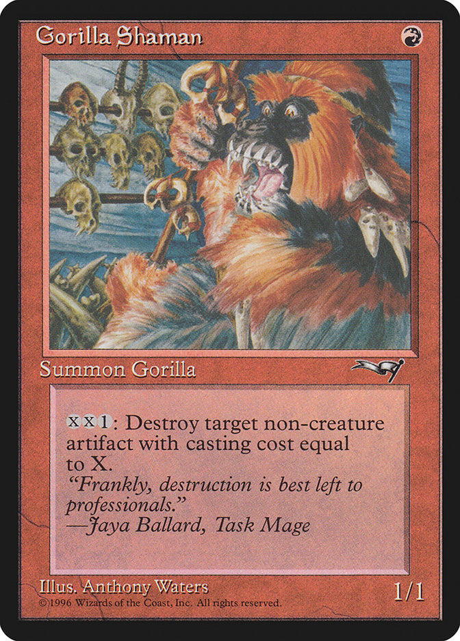 Gorilla Shaman (Skulls in Background) [Alliances] | Galactic Gamez