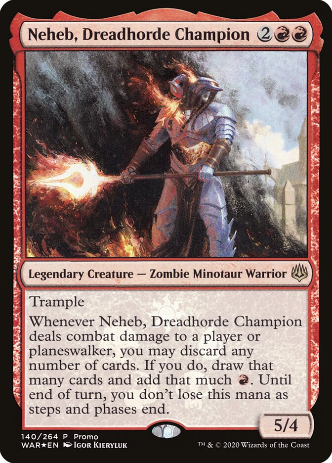 Neheb, Dreadhorde Champion [Resale Promos] | Galactic Gamez