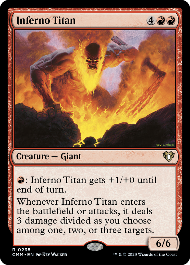 Inferno Titan [Commander Masters] | Galactic Gamez